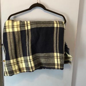 Blue Blanket Scarf